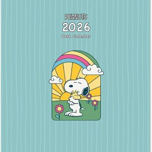 Current 2026 PEANUTS Desk Planner